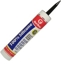 Red Devil 081660 Silicone Sealant, Black, -60 to 400 deg F, 9 fl-oz Cartridge