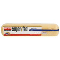 WOOSTER R241-14 Paint Roller Cover, 3/4 in Thick Nap, 14 in L, Knit Fabric Cover, Golden Yellow