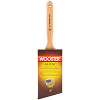 WOOSTER 4231-3 Paint Brush, 3 in W, 3-11/16 in L Bristle, Synthetic Bristle, Sash Handle