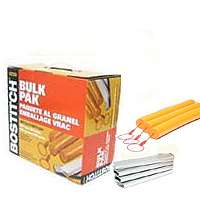 Bostitch CAPPAK-5M Cap Staple, 5/16 in W Crown, 1 in L Leg, 18 Gauge, Steel, Electro-Galvanized