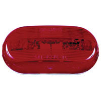 PM V135R Marker Light, 12 V, Incandescent Lamp, Red Lens, Surface Mounting