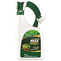 Scotts Green Max 3300910 Lawn Food, Liquid, Red, Amine-Like, 32 fl-oz Bottle