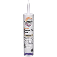 CUSTOM Polyblend PC38010S-6 Ceramic Tile Caulk, Haystack, 10.5 oz Cartridge