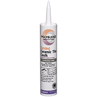 CUSTOM Polyblend PC0910S-6 Ceramic Tile Caulk, Natural Gray, 10.5 oz Cartridge