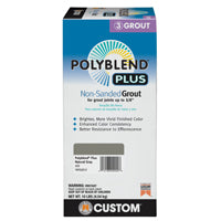 CUSTOM Polyblend PBPG0910 Non-Sanded Grout, Solid Powder, Characteristic, Natural Gray, 10 lb Box