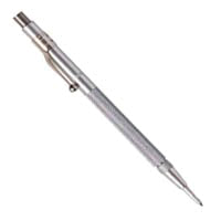 GENERAL 88CM Scriber/Etching Pen with Magnet, Straight Tip, Tungsten Carbide Tip, 5-7/16 in OAL, Knurled Handle