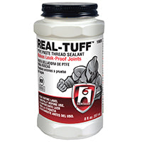 Oatey REAL TUFF 15615 Thread Sealant, 4 oz Can, Paste, White