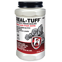 Oatey REAL TUFF 15620 Thread Sealant, 8 oz Can, Paste, White