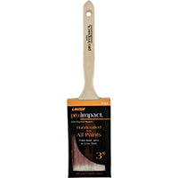 Linzer WC 2164-3 Paint Brush, 3 in W, 3 in L Bristle, Polyester Bristle, Sash Handle