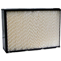 EssickAir 1045 Wick Filter, 16-3/4 in L, 4-1/2 in W, Plastic Frame, White