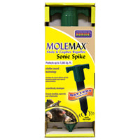 MoleMax 61120 Sonic Spike Repeller, Battery-Operated, 3-1/2 in L
