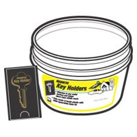 Hy-Ko Magnetic Key Holder Home Plastic Upc Coded