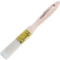 Linzer WC 1140-1 Paint Brush, 1 in W, 2-1/4 in L Bristle, Varnish Handle
