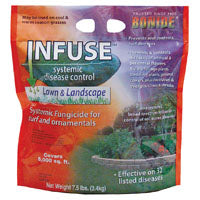 Bonide Infuse Lawn & Landscape Systemic Disease Control, 7.5 lb. Ready-to-Use Granules, Fungicide for Turf & Ornamentals 60516