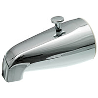 Danco 80765 Tub Spout with Diverter, Metal, Chrome Plated, For: 1/2 in or 3/4 in IPS Connections