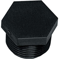 GREEN LEAF F1014P Pipe Plug, 1-1/4 in, MNPT, Black