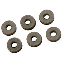 Plumb Pak PP805-36 Faucet Washer, 3/8L, 11/16 in Dia, Rubber, For: Sink and Faucets