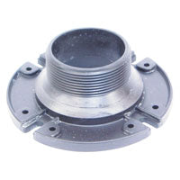 US Hardware P-110C Closet Flange, 3-1/2 in Connection, Male Thread, ABS, Black