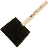 ProSource 850540 Paint Brush, 4 W in Brush, Foam Brush, Wood Handle