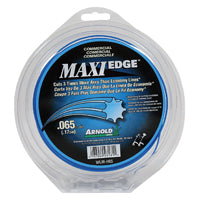 ARNOLD Maxi Edge WLM-H65 Trimmer Line, 0.065 in Dia, 220 ft L, Polymer, Blue