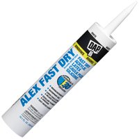 DAP 18425 Acrylic Latex Caulk, White, 24 hr Curing, 10.1 fl-oz Cartridge