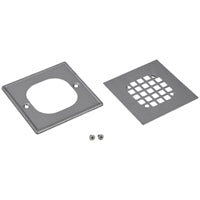 Oatey 46266 Drain Strainer, Stainless Steel, For: 130 Series Shower Drains with Square Strainers