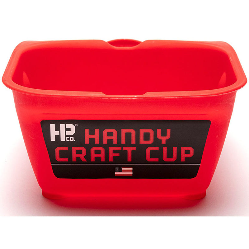 HANDy 1100-CC Craft Cup, 8 oz Capacity, Red