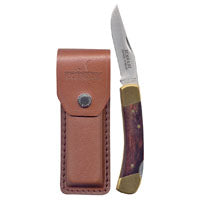 Uncle Henry LB5 Pocket Knife, 2.8 in L Blade, 7Cr17 High Carbon Stainless Steel Blade, 1-Blade