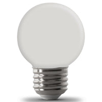 Feit Electric BPGM60W/950CA/FIL/2 LED Bulb, Globe, G16.5 Lamp, 60 W Equivalent, E26 Lamp Base, Dimmable, Daylight Light