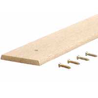 M-D 85613 Seam Binder, 36.13 in L, 3 in W, Smooth Surface, Oak Wood, Unfinished