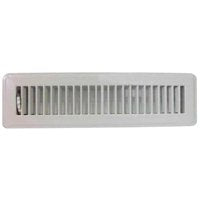MINTCRAFT FR01-2X14W ProSource Floor Register, 2 in H X 14 in W, 2" x 14", White