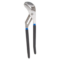 Vulcan JLW5300 Groove Joint Plier, 16 in OAL, 2-1/2 in Jaw, Black & Blue Handle, Non-Slip Handle, 2-1/2 in W Jaw