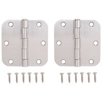 ProSource 20338SS-35RC-DB-P Door Hinge, Stainless Steel, Stainless Steel, Loose Pin, 180 deg Range of Motion