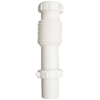 Plumb Pak PP812-7 Sink Tailpiece, 1-1/2 in, 7 in L, Slip-Joint, Plastic