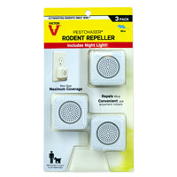 Victor PestChaser M753K Rodent Repellent, Plug-In, 1.69 in L, Repels: Mice, Rats