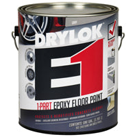 UNITED GILSONITE LAB 23713 Drylok Gallon Gray E1 Epoxy Semi-Gloss Floor Paint