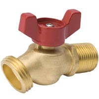 B & K 102-354HN Hose Bibb, 3/4 x 3/4 in Connection, MPT x Male Hose, 125 psi Pressure, Brass Body, Antique