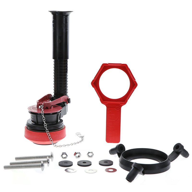 FLUIDMASTER K-507A-008-P10 Flush Valve Repair Kit, For: Kohler, Gerber and 2 in Flush Valve Toilets