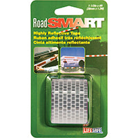 INCOM RE802 Reflective Tape, 4 ft L, 1-1/2 in W, Silver