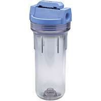 Culligan HF-360 Water Filter Housing, Buna-N/EPDM, Clear Blue