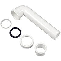 Danco 94013 Waste Arm, 1-1/2 in, Slip, Plastic, White
