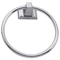 Boston Harbor L760-26-03 Towel Ring, 6 in Dia Ring, Wall Mounting
