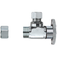 Plumb Pak PP32-1PCLF Transition Valve, 1/2 x 3/8 in Connection, CPVC x Tube, CPVC Body