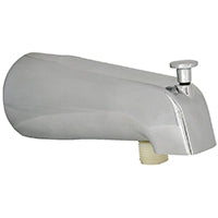 DANCO Diverter in Chrome 89266 Universal Tub Spout with Handheld Shower Fitting, Pack of 1