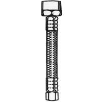 Plumb Pak EZ Series PP23818 Sink Supply Tube, 1/2 in Inlet, FIP Inlet, 1/2 in Outlet, FIP Outlet, Stainless Steel Tubing