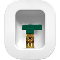 Oatey 39114/39158 Ice Maker Outlet Box, 1/4 in Connection, PEX