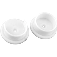 KNAPE & VOGT TV192326 2PK WHT Pole Socket BC-0037