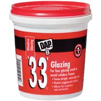 DAP 12121 Window Gazing, Paste, Slight, White, 1 pt Tub