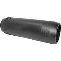 GREEN LEAF SHM3400P Hose Mender, Straight, Polypropylene, Black