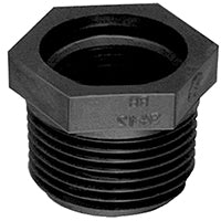 GREEN LEAF RB300-200P Reducing Pipe Bushing, 3 x 2 in, MPT x FPT, Black